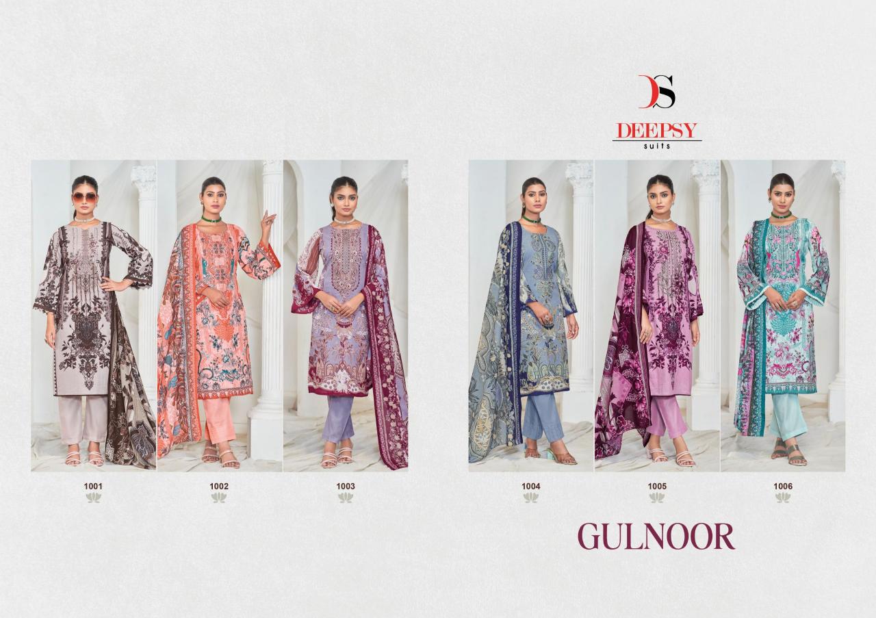 Deepsy Gulnoor Chiffon Dupatta Salwar Kameez Wholesale Catalog