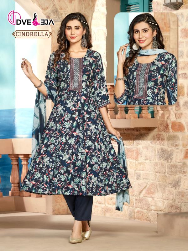 DVEEJA CINDRELLA KALLI Kurti Wholesale catalog