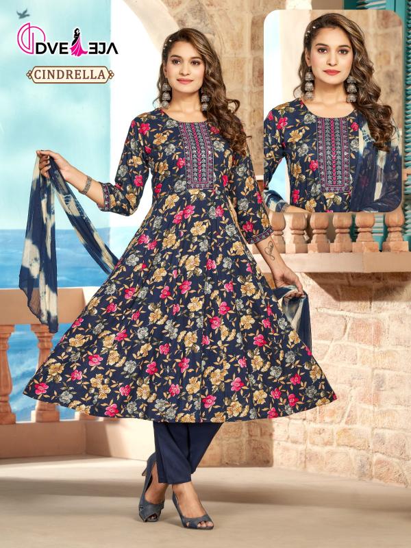 DVEEJA CINDRELLA KALLI Kurti Wholesale catalog