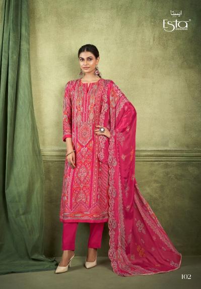 ESTA ELARIC Digital Print Salwar Kameez Wholesale Catalog