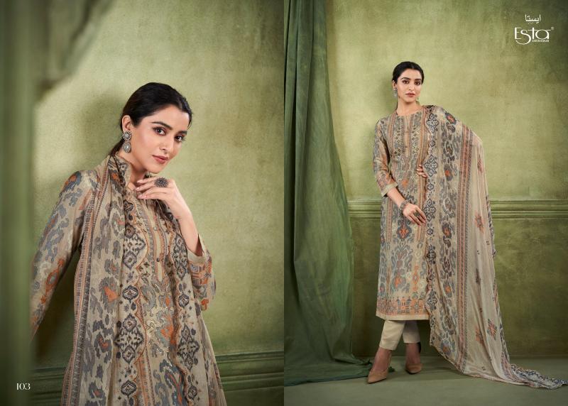 ESTA ELARIC Digital Print Salwar Kameez Wholesale Catalog