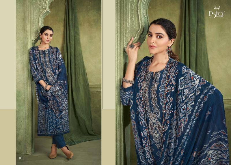 ESTA ELARIC Digital Print Salwar Kameez Wholesale Catalog