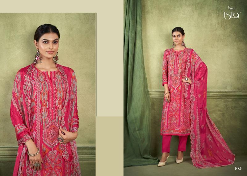 ESTA ELARIC Digital Print Salwar Kameez Wholesale Catalog