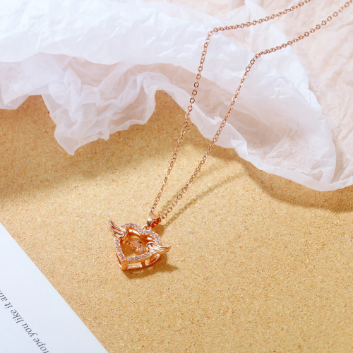 Heart Wing Necklace