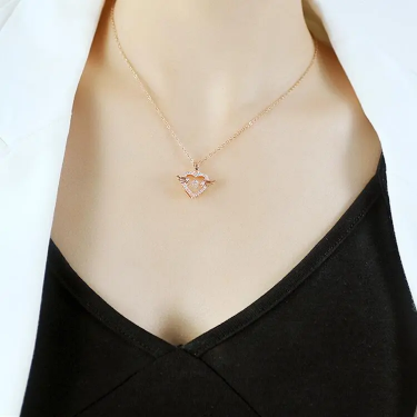 Heart Wing Necklace