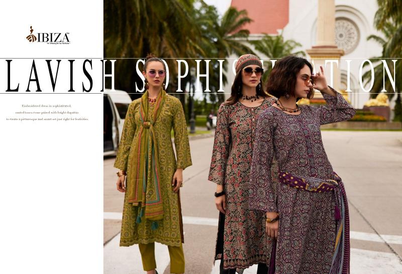 IBIZA AJRAKH STORY Salwar Kameez Wholesale Catalog
