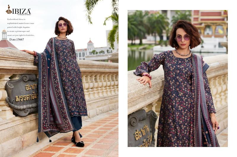 IBIZA AJRAKH STORY Salwar Kameez Wholesale Catalog