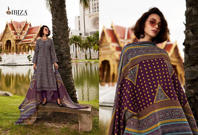 IBIZA AJRAKH STORY Salwar Kameez Wholesale Catalog