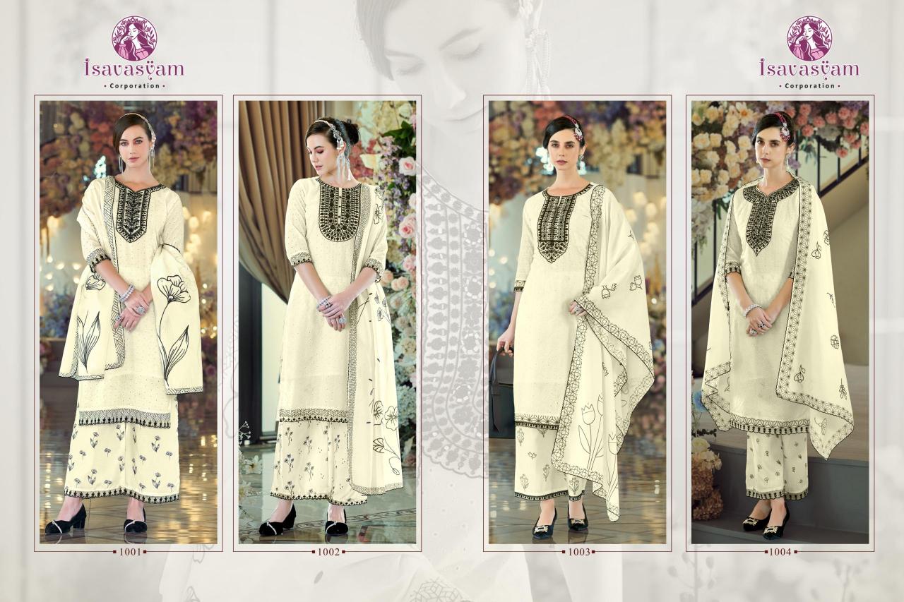 Isavasyam Cream Kashish Kurti Wholesale Catalog