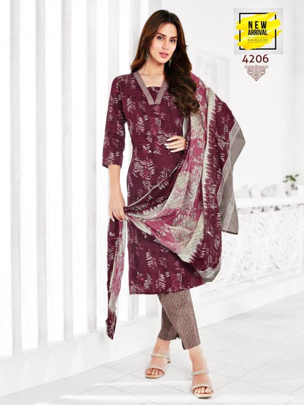  KCF TARA COTTON READYMADE PANT VOL 42 Kurti Wholesale Catalog