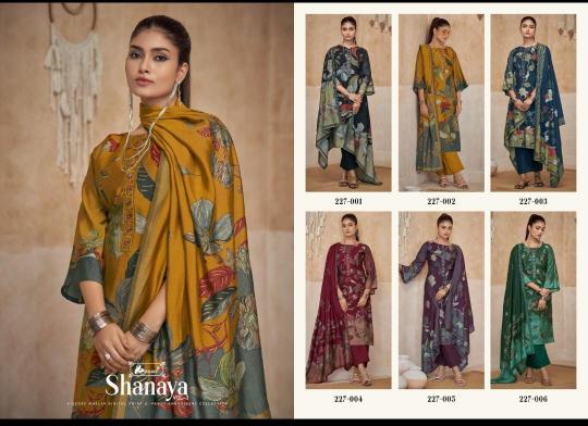 Kesar Shanaya Vol 3 Muslin Digital Printed Dress Material Wholesale catalog