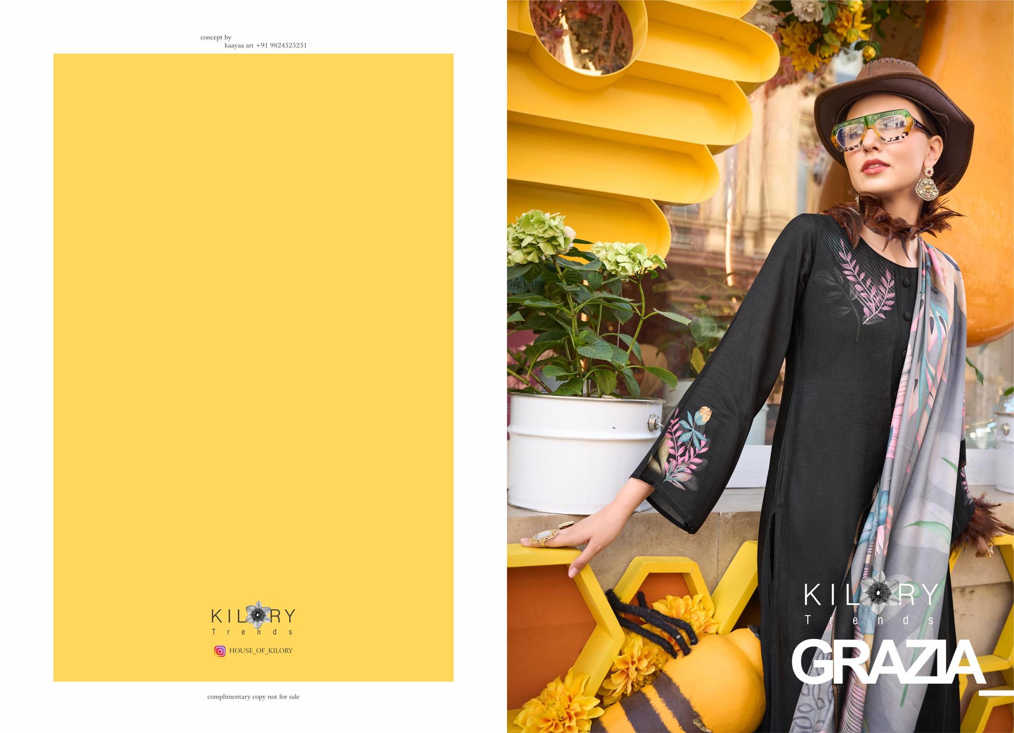 KILORY TRENDZ Grazia salwar kameez Wholesale catalog