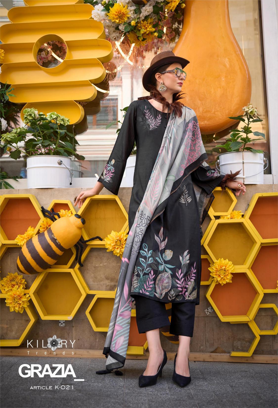 KILORY TRENDZ Grazia salwar kameez Wholesale catalog