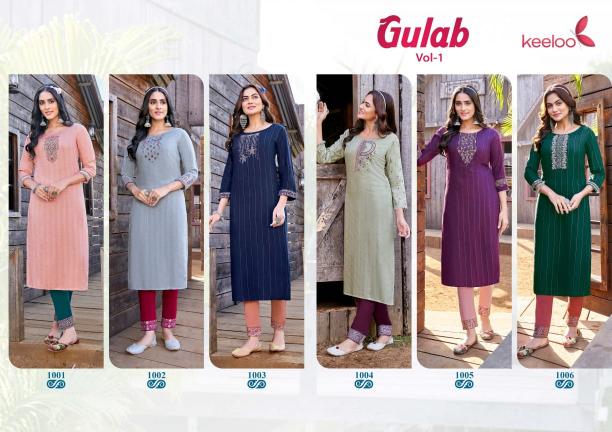 KOODEE gulab VOL 1 Kurti Wholesale Catalog
