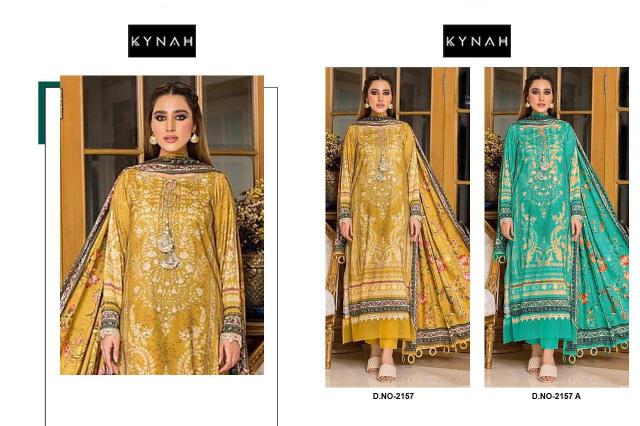 Kynah 2157 Cotton Printed Salwar Kameez Wholesale catalog