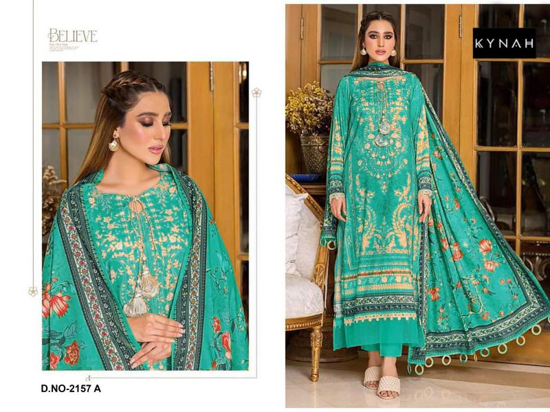 Kynah 2157 Cotton Printed Salwar Kameez Wholesale catalog