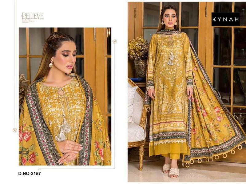 Kynah 2157 Cotton Printed Salwar Kameez Wholesale catalog