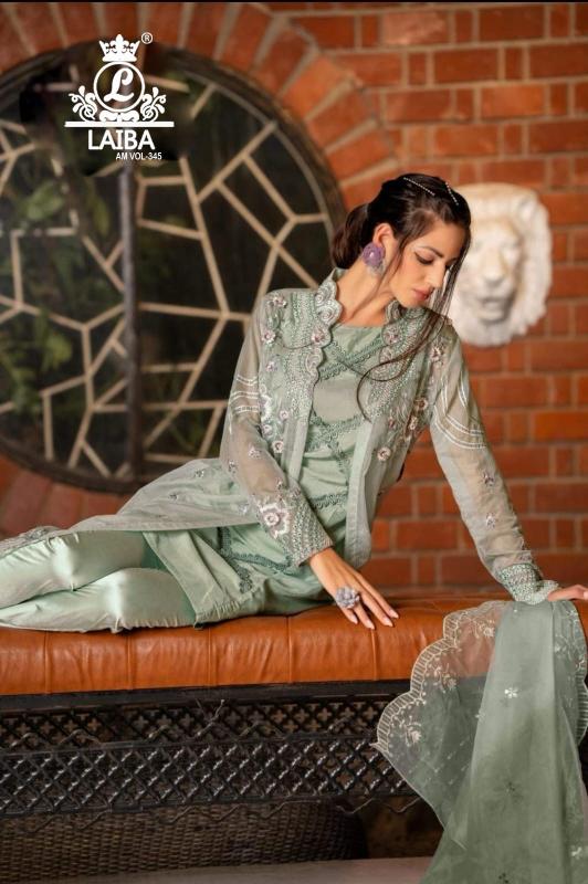 Laiba Am Vol 345 Salwar Kameez Wholesale Catalog