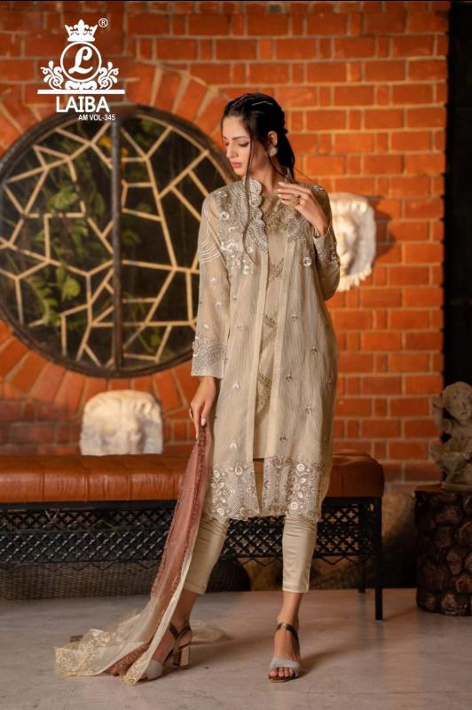 Laiba Am Vol 345 Salwar Kameez Wholesale Catalog
