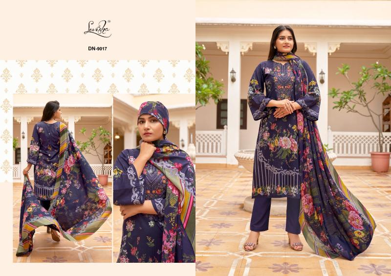 Levisha Naira Nx 9 Cotton Printed Dress Material Wholesale catalog