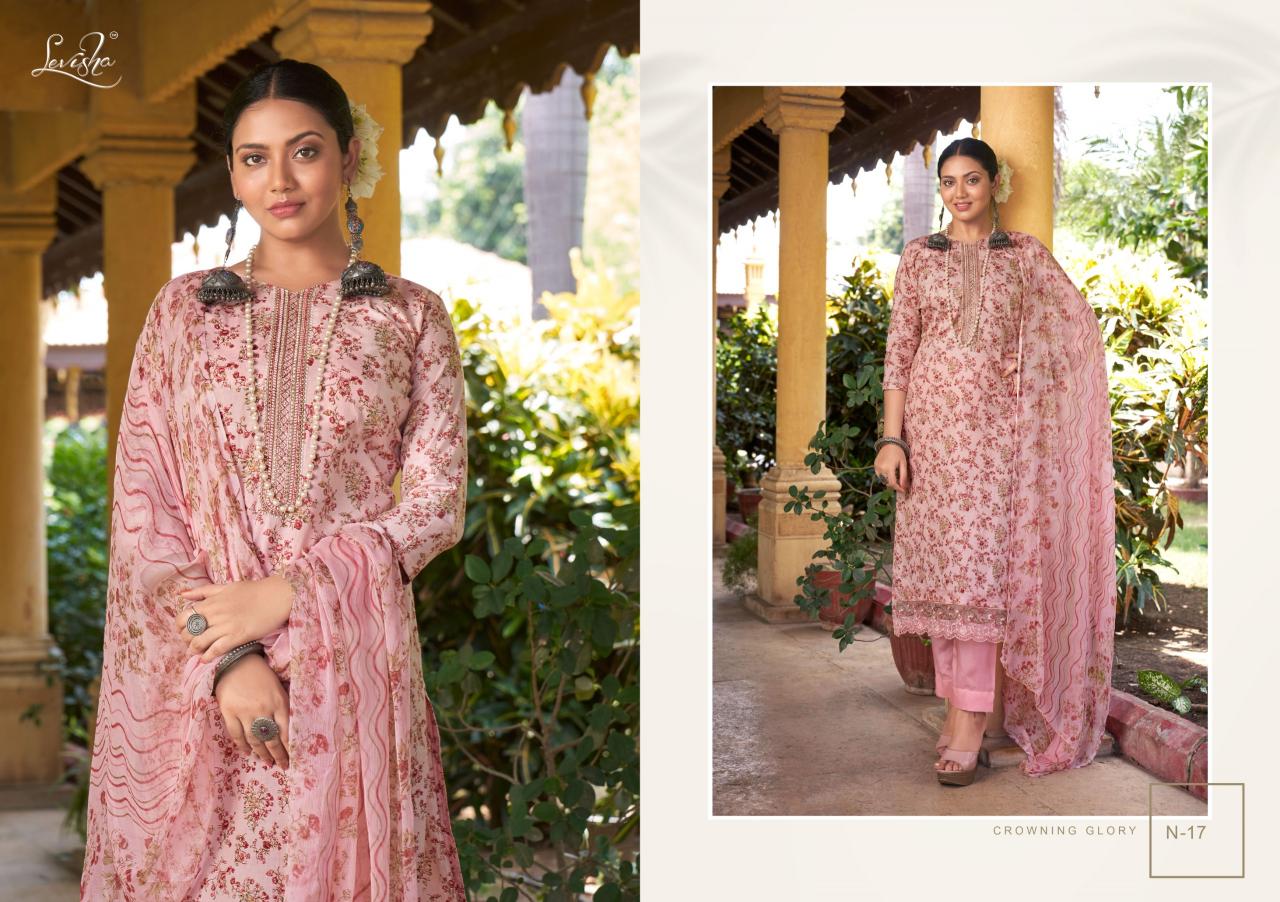 Levisha Nayasha Cotton Salwar Kameez Wholesale Catalog