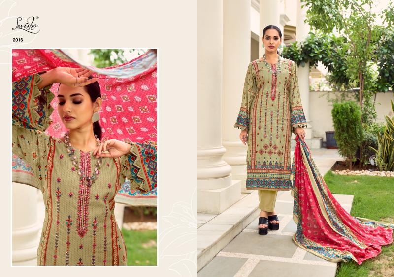 Levisha Sana Samiya Vol 2 Cambric Cotton Printed Dress Material Wholesale Catalog