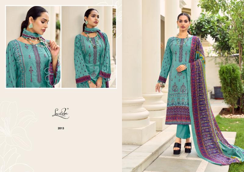 Levisha Sana Samiya Vol 2 Cambric Cotton Printed Dress Material Wholesale Catalog