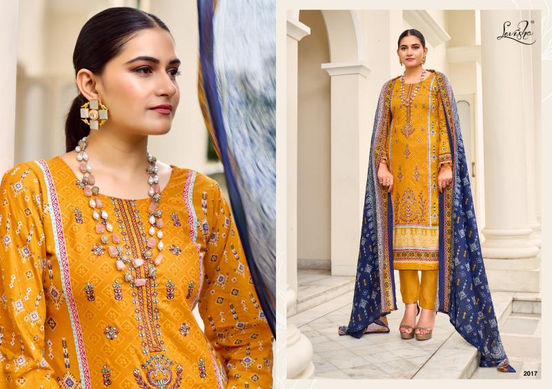 Levisha Sana Samiya Vol 2 Cambric Cotton Printed Dress Material Wholesale Catalog