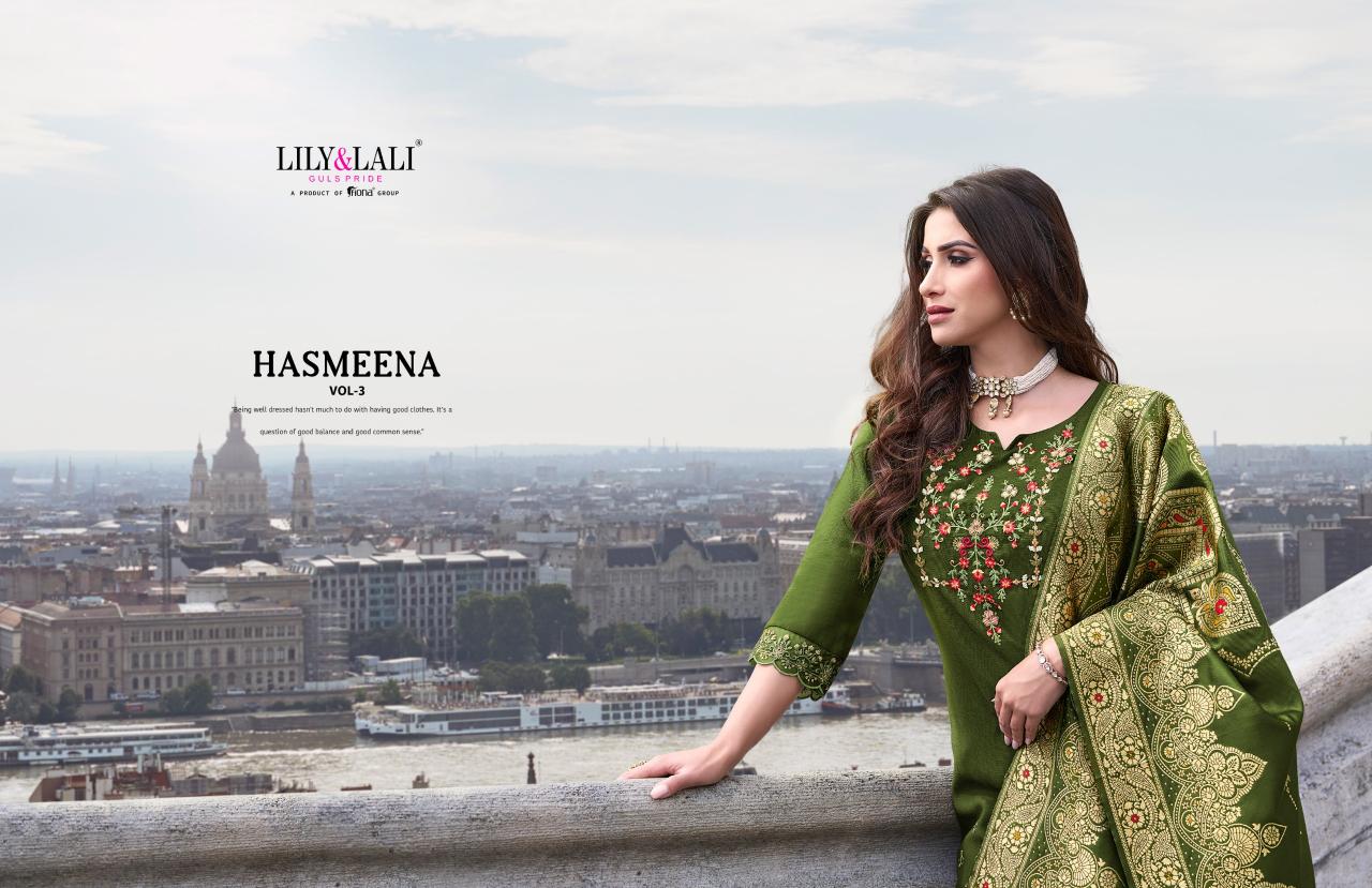 LILY & LALI HASMEENA Vol3 KURTI Wholesale catalog