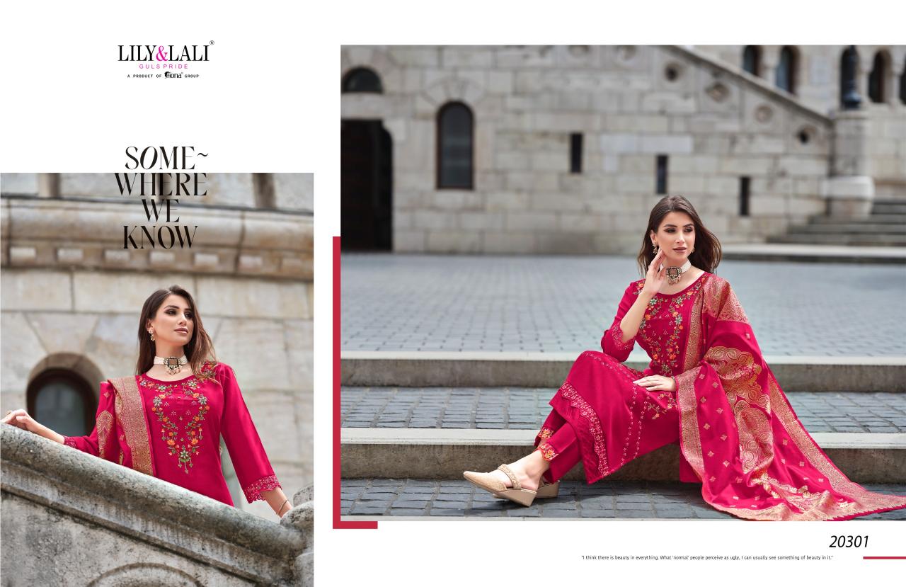 LILY & LALI HASMEENA Vol3 KURTI Wholesale catalog