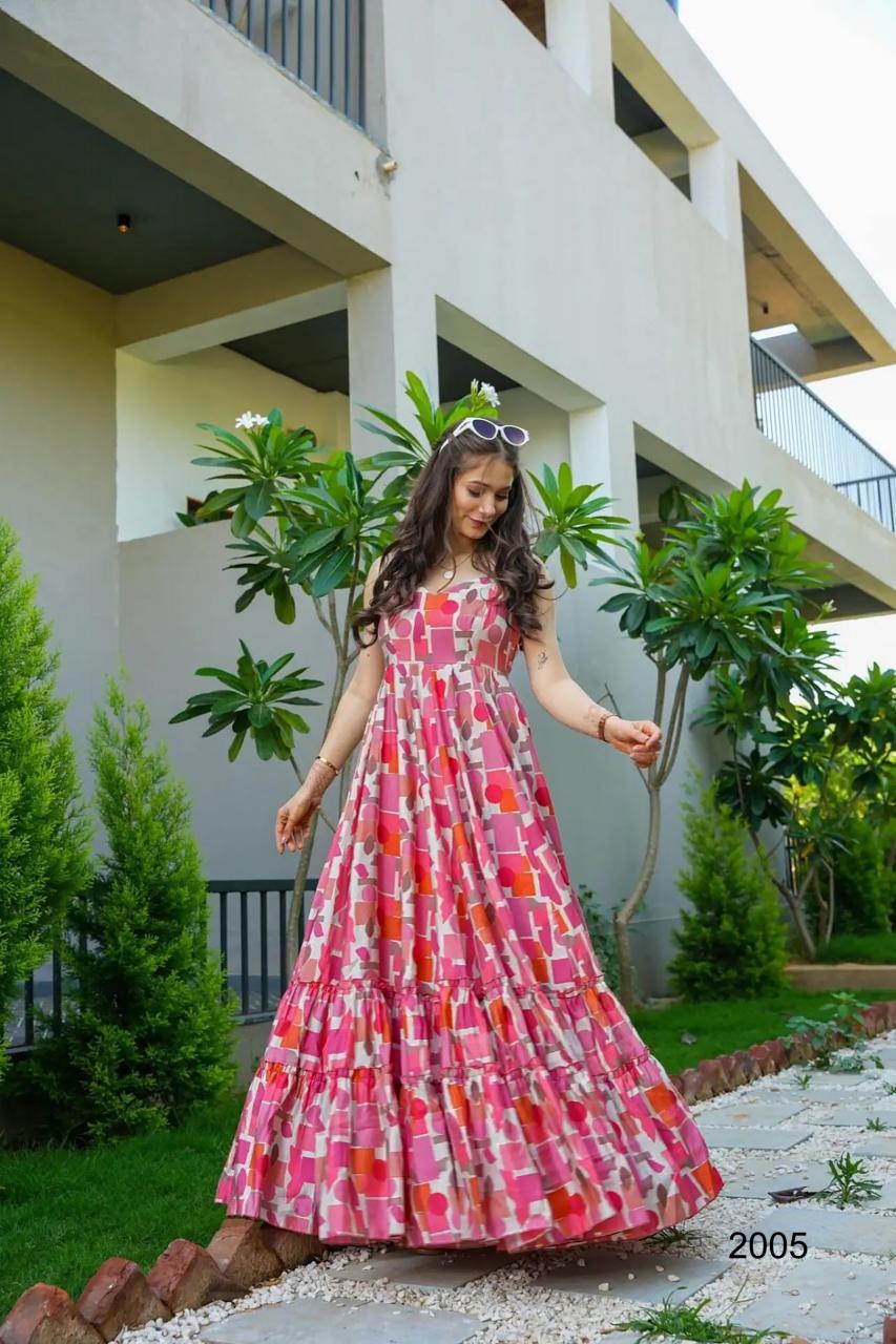 Lucaya Vol 20 Gown Kurti Wholesale Catalog