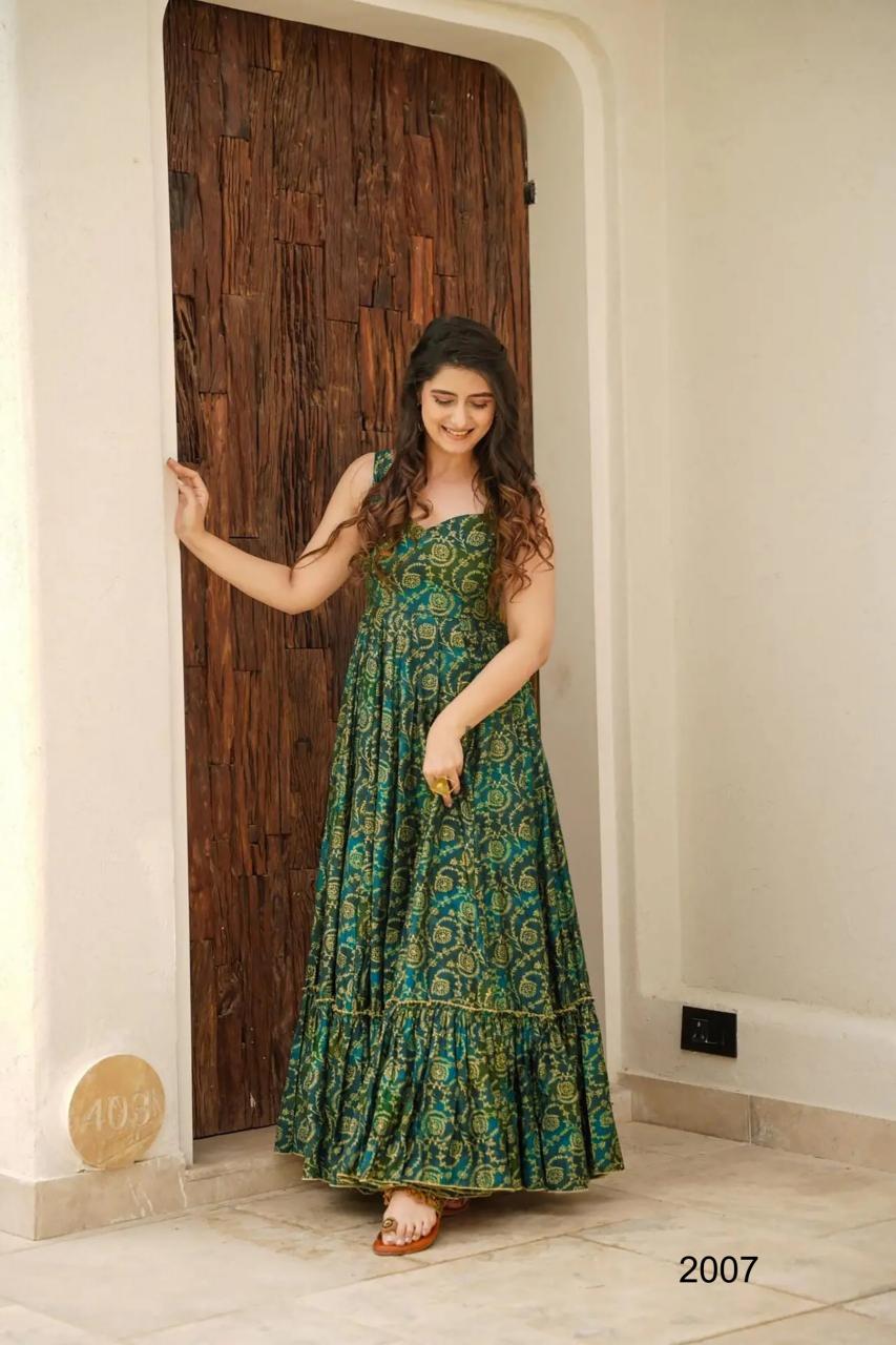 Lucaya Vol 20 Gown Kurti Wholesale Catalog