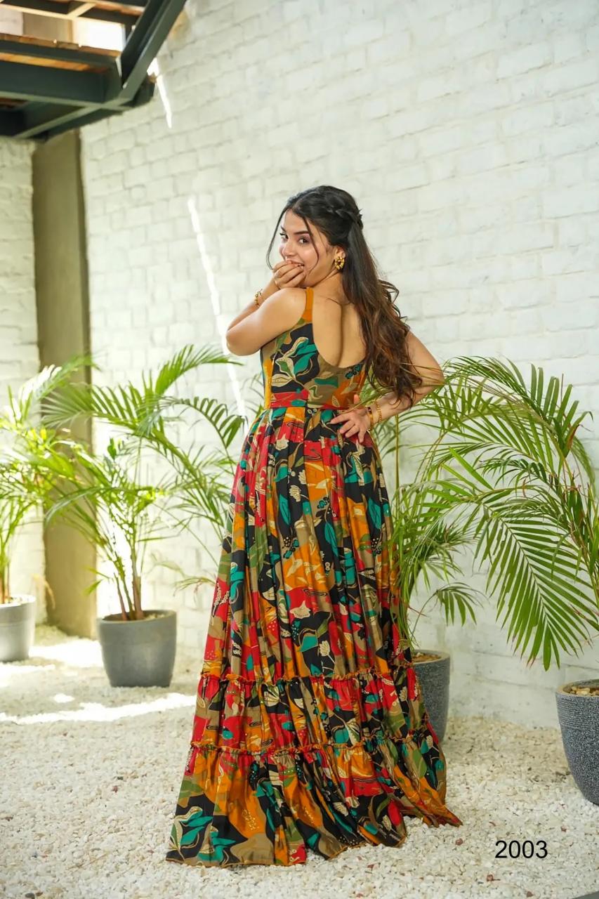 Lucaya Vol 20 Gown Kurti Wholesale Catalog