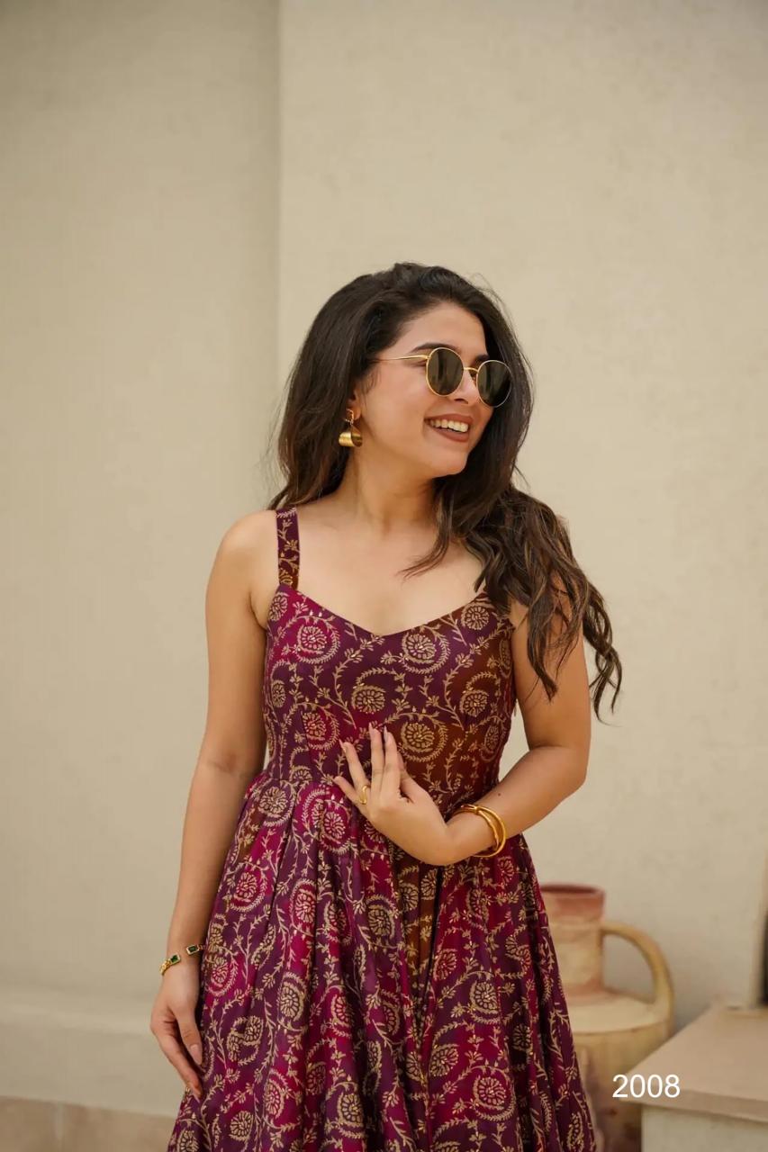 Lucaya Vol 20 Gown Kurti Wholesale Catalog