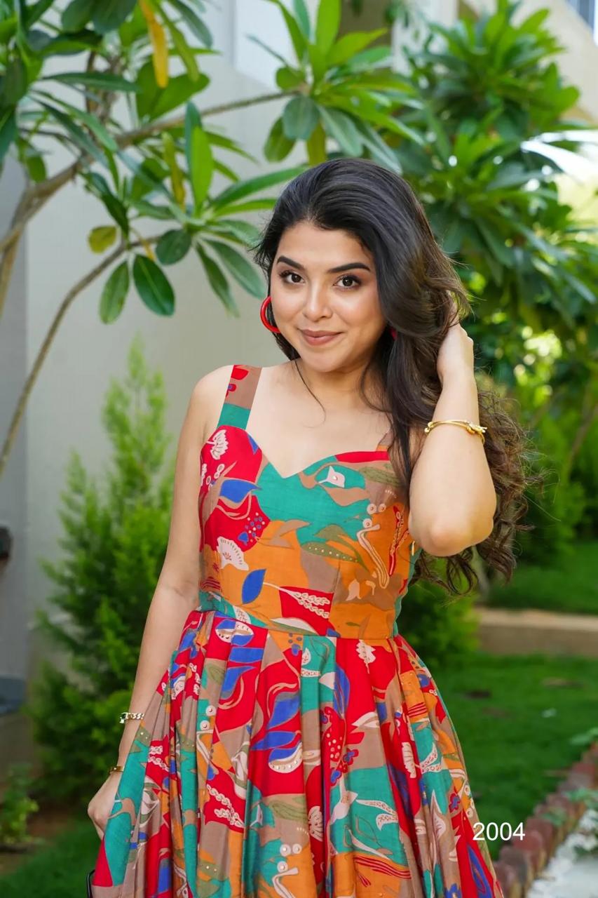 Lucaya Vol 20 Gown Kurti Wholesale Catalog
