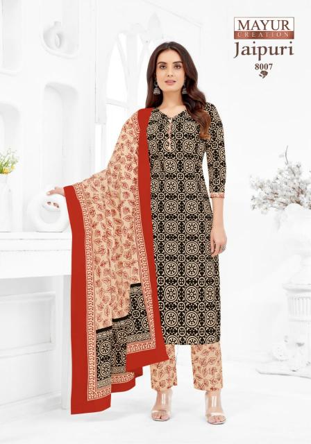 MAYUR JAIPURI vol 8 Cotton Kurti Wholesale catalog