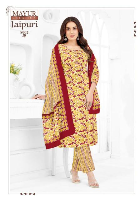 MAYUR JAIPURI vol 8 Cotton Kurti Wholesale catalog