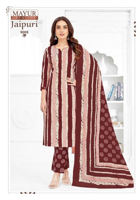 MAYUR JAIPURI vol 8 Cotton Kurti Wholesale catalog