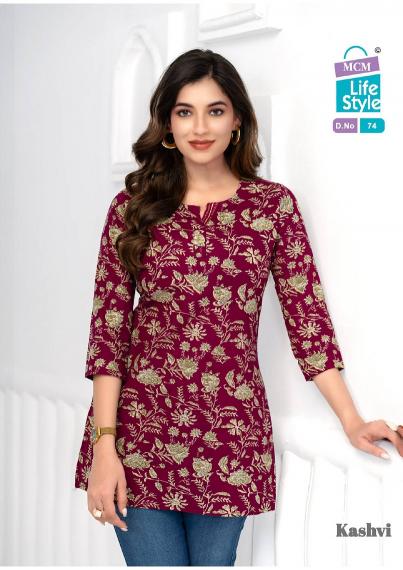 MCM Kashvi Vol-5 – Short Tops - Wholesale Catalog