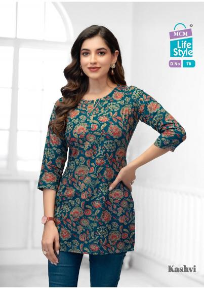 MCM Kashvi Vol-5 – Short Tops - Wholesale Catalog