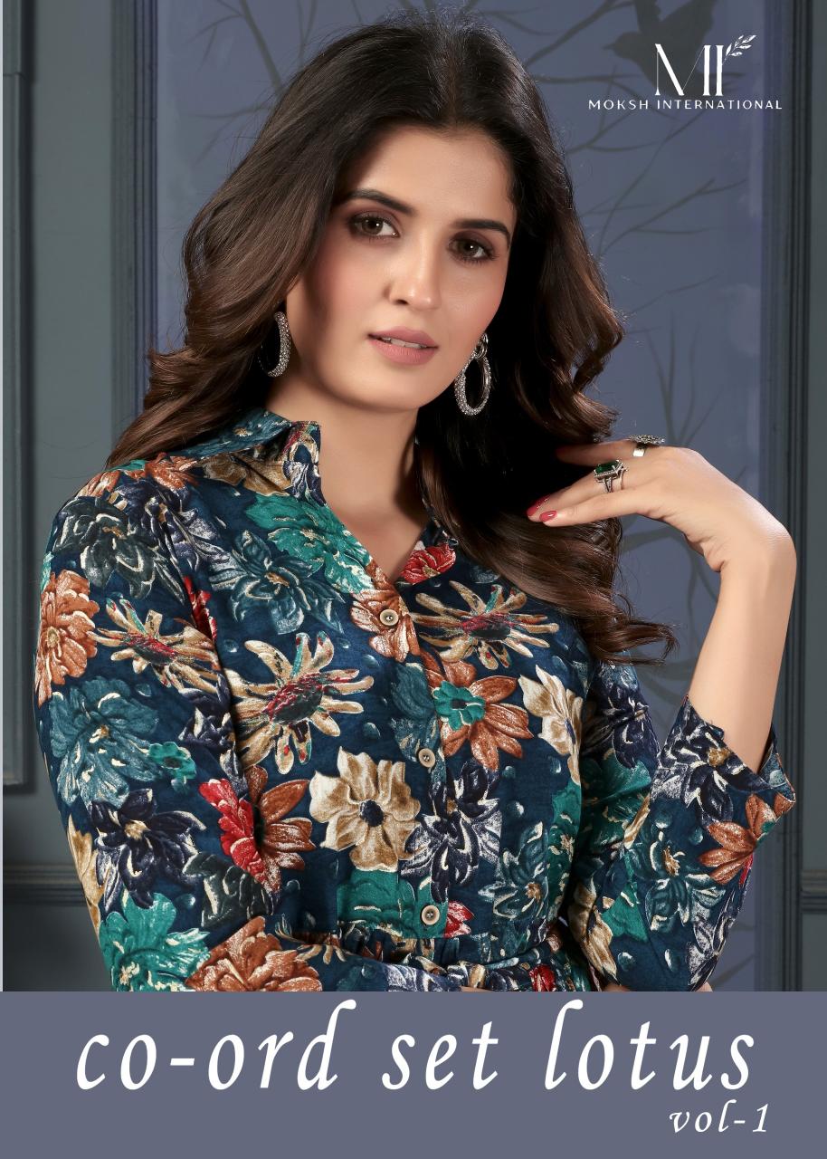 Moksh Lotus Vol-1Co-Ord Set wholesale catalog