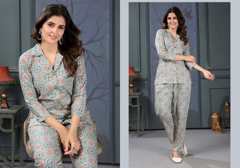 Moksh Lotus Vol-1Co-Ord Set wholesale catalog