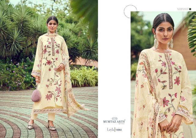 Mumtaz Layla Cotton Digital Printed Dress Material Wholesale Catalog