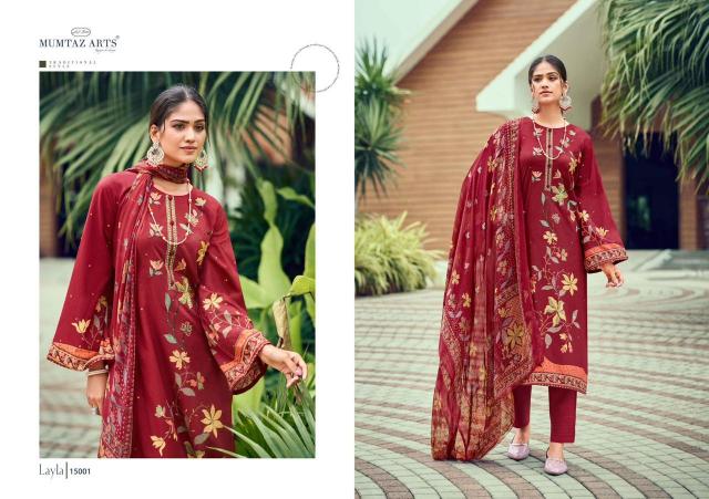 Mumtaz Layla Cotton Digital Printed Dress Material Wholesale Catalog