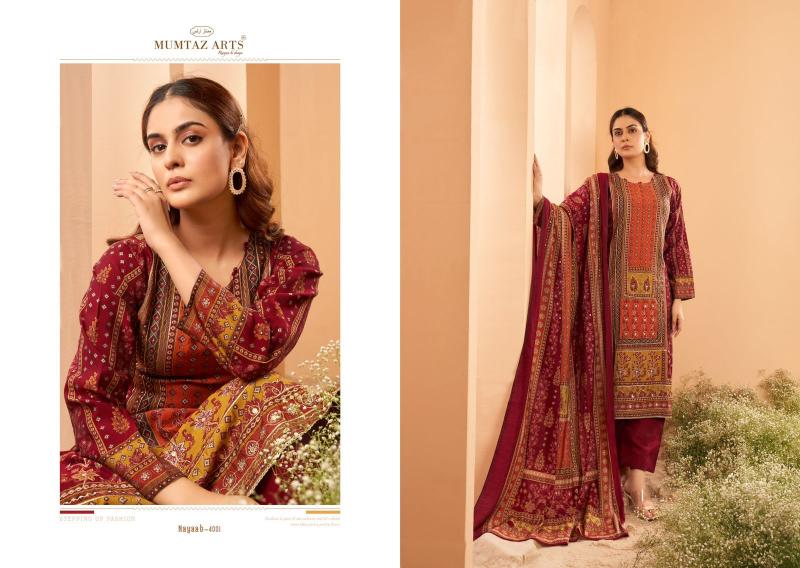 Mumtaz Nayaab Vol 2 Muslin Digital Printed Dress Material Wholesale Catalog