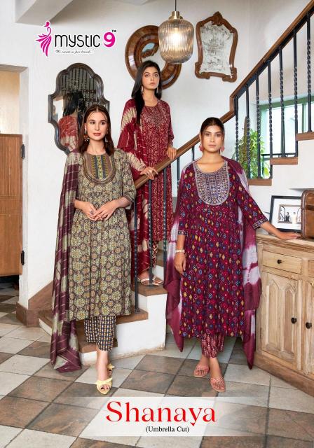 MYSTIC 9 Shanaya Vol 4 Kurti Wholesale Catalog