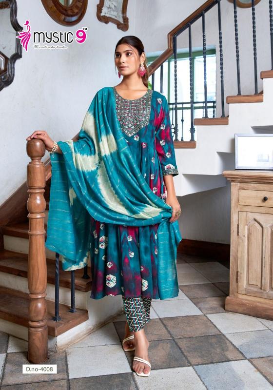 MYSTIC 9 Shanaya Vol 4 Kurti Wholesale Catalog
