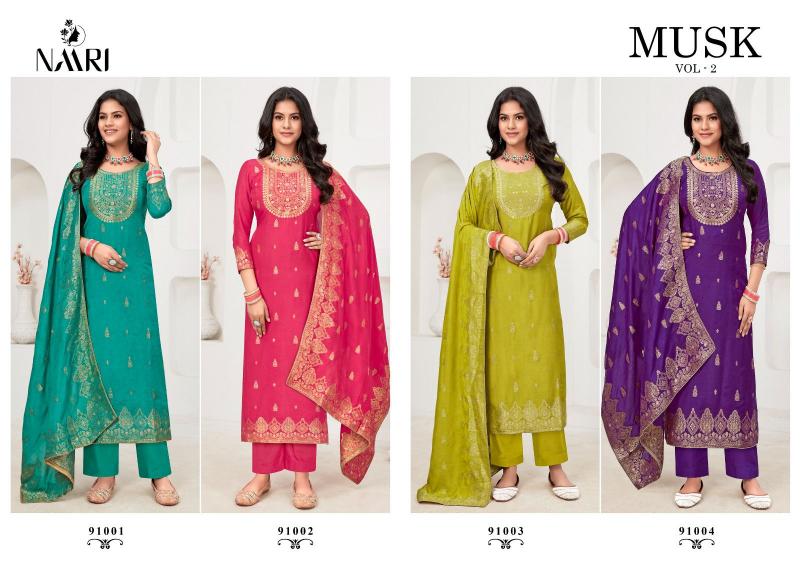 Naari Musk Vol 2 Viscose Salwar Kameez Wholesale catalog