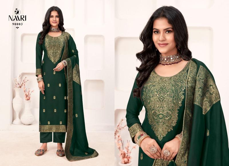 Naari Naina Muslin Jacquard Salwar Kameez Wholesale Catalog