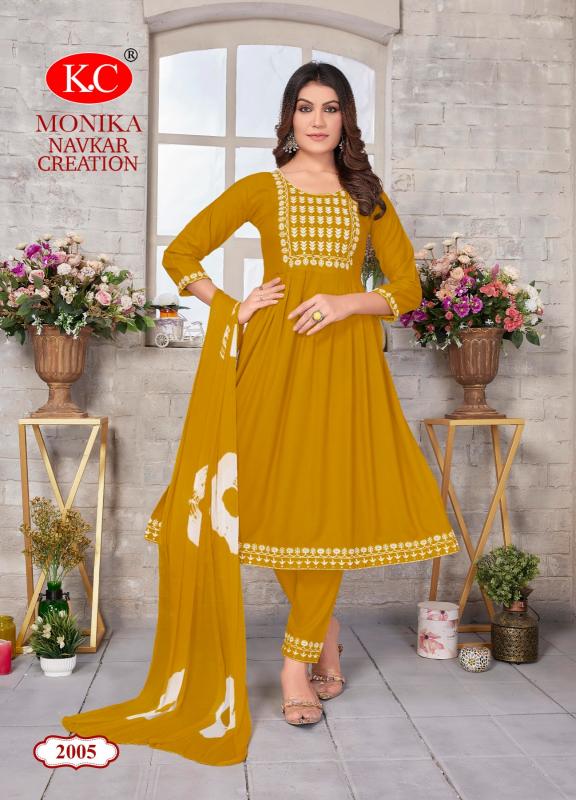 NAVKAR K.C MONIKA VOL 2 Kurti Wholesale catalog